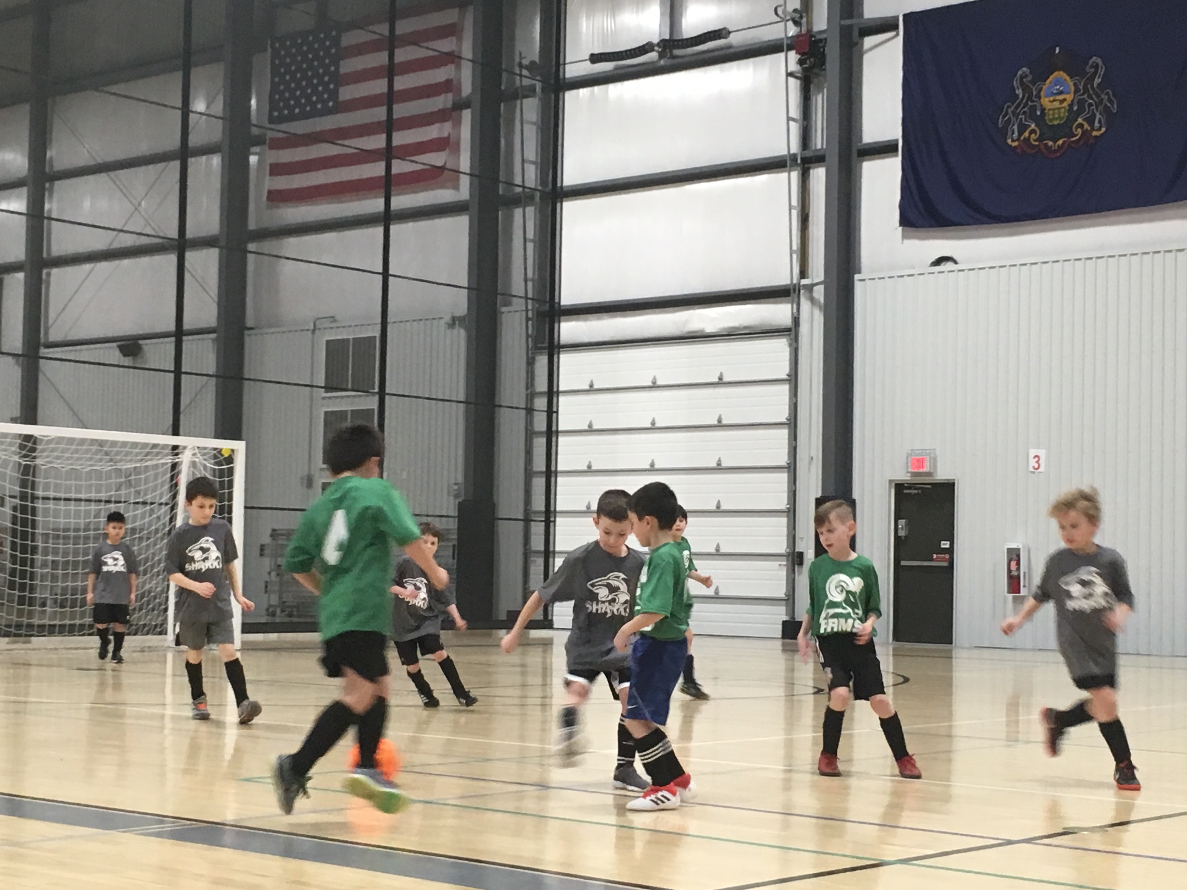winter indoor soccer